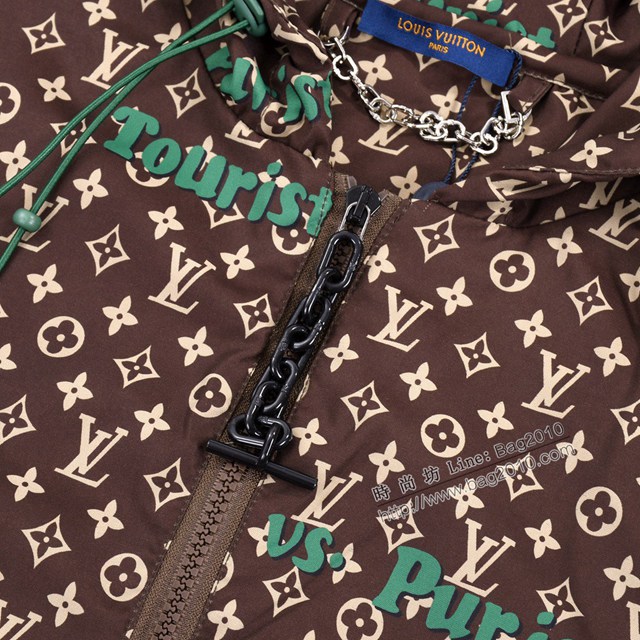 Louisvuitton路易威登Lv專門店2023FW新款印花連帽夾克外套 男女同款 tzy2976